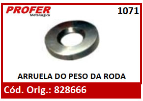 ARRUELA DO PESO DA RODA