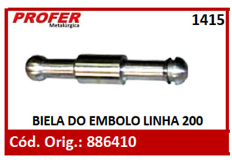 BIELA DO EMBOLO LINHA 200