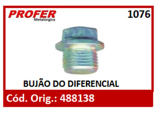 BUJÃO DO DIFERENCIAL