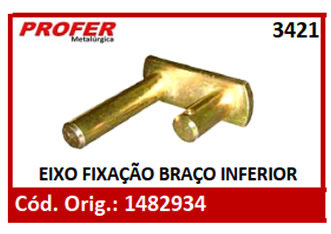 EIXO FIXAÇÃO BRAÇO INFERIOR