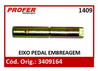 EIXO PEDAL EMBREAGEM