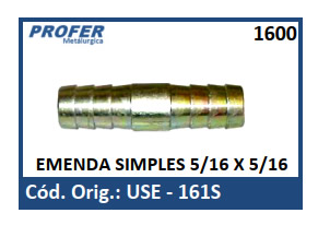 EMENDA SIMPLES 5/16 X 5/16