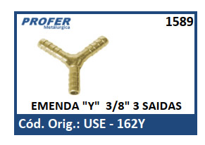 EMENDA Y 3/8 3 SAIDAS