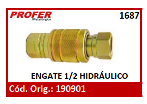 ENGATE 1/2 HIDRÁULICO