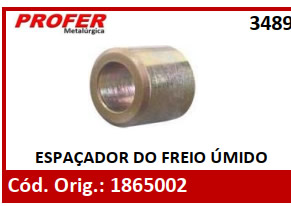 ESPAÇADOR DO FREIO ÚMIDO