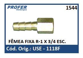 FÊMEA FIXA R-1 X 3/4 ESC