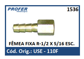 FÊMEA FIXA R-1/2 X 5/16 ESC