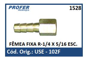 FÊMEA FIXA R-1/4 X 5/16 ESC