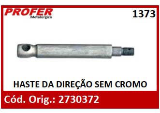 HASTE DA DIREÇÃO SEM CROMO