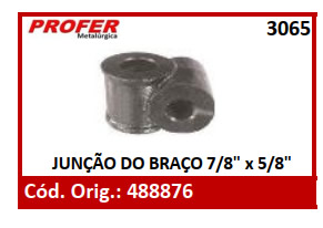 JUNÇÃO DO BRAÇO 7/8 x 5/8