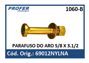 PARAFUSO DO ARO 5/8 X 3.1/2