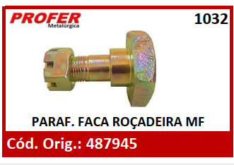 PARAF. FACA ROÇADEIRA MF