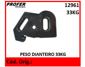 PESO DIANTEIRO 33KG