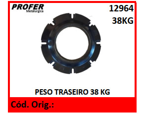 PESO TRASEIRO 38 KG