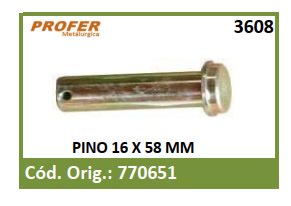 PINO 16 X 58 MM