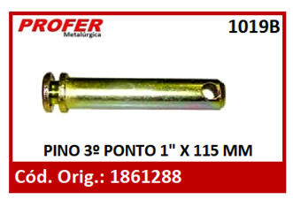 PINO 3º PONTO 1 X 115 MM