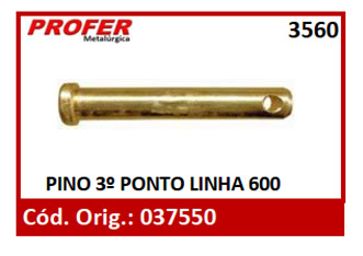 PINO 3º PONTO LINHA 600