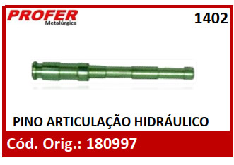 PINO ARTICULAÇÃO HIDRÁULICO