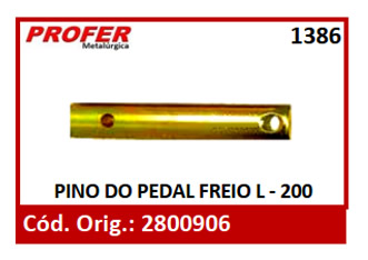 PINO DO PEDAL FREIO L - 200