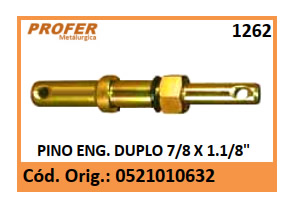 PINO ENG. DUPLO 7/8 X 1.1/8