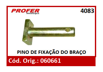 PINO DE FIXAÇÃO DO BRAÇO