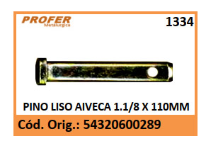 PINO LISO AIVECA 1.1/8 X 110MM