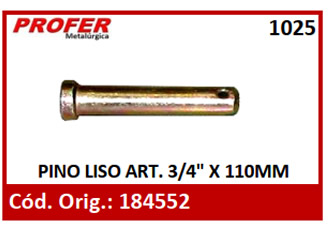 PINO LISO ART. 3/4 X 110MM