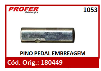 PINO PEDAL EMBREAGEM