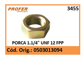 PORCA 1.1/4 UNF 12 FPP