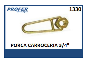 PORCA CARROCERIA 3/4