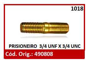 PRISIONEIRO 3/4 UNF X 3/4 UNC