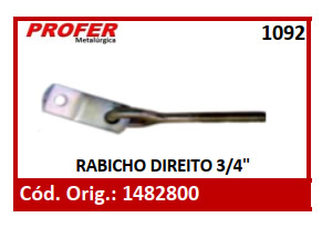 RABICHO DIREITO 3/4