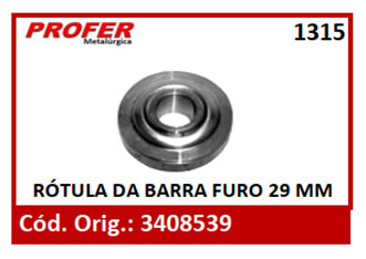 RÓTULA DA BARRA FURO 29 MM