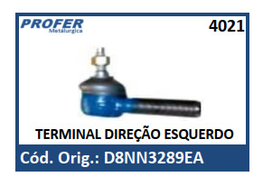 TERMINAL DIREÇÃO ESQUERDO 4021